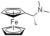 structure of CAS# 31886-58-5, [(1R)-1-(Dimethylamino)ethyl]ferrocene;(R)-(+)-N,N-Dimethyl-1-ferrocenylethylamine