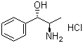 盐酸去甲麻黄碱分子结构 (CAS 3198-15-0)