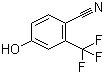 4-羟基-2-三氟甲基苯腈分子结构 (CAS 320-42-3)