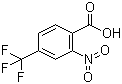 2-硝基-4-三氟甲基苯甲酸分子结构 (CAS 320-94-5)
