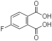structure of CAS# 320-97-8, 4-Fluorophthalic acid;4-Fluorobenzene-1,2-dicarboxylic acid