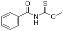Benzoylcarbamothioic acid O-methyl ester molecular structure (CAS 3201-48-7)