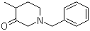 4-甲基-1-(苯基甲基)-3-哌啶酮分子结构 (CAS 32018-96-5)