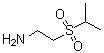 2-[(1-Methylethyl)sulfonyl]ethanamine molecular structure (CAS 320337-16-4)