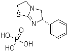 磷酸左旋咪唑分子结构 (CAS 32093-35-9)