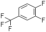 3,4-二氟三氟甲苯分子结构 (CAS 32137-19-2)