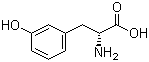 (R)-2-Amino-3-(3-hydroxyphenyl)propanoic acid molecular structure (CAS 32140-49-1)