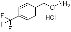 structure of CAS# 321574-29-2, O-[[4-(Trifluoromethyl)phenyl]methyl]hydroxylamine hydrochloride
