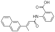BIBR 1532 molecular structure (CAS 321674-73-1)