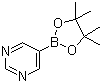 structure of CAS# 321724-19-0, Pyrimidine-5-boronic acid pinacol ester;Pyrimidyl-5-boronic acid pinacolate