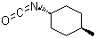 结构式 CAS# 32175-00-1, 反式-4-甲基环己基异氰酸酯