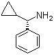 structure of CAS# 321863-61-0, [(S)-Cyclopropyl(phenyl)methyl]amine;(alphaS)-alpha-Cyclopropylbenzenemethanamine