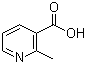 structure of CAS# 3222-56-8, 2-Methylnicotinic acid;2-Methylpyridine-3-carboxylic acid