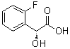 (R)-2-氟扁桃酸分子结构 (CAS 32222-48-3)