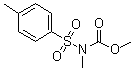 甲基(对甲苯磺酰基)氨基甲酸甲酯分子结构 (CAS 32258-50-7)