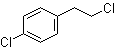 structure of CAS# 32327-70-1, 1-Chloro-4-(2-chloroethyl)benzene;p-Chlorophenethyl chloride