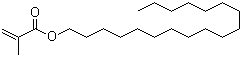 Octadecyl methacrylate molecular structure (CAS 32360-05-7)