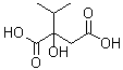 structure of CAS# 3237-44-3, alpha-Isopropylmalic acid;2-Isopropyl-2-hydroxybutanedioic acid; 2-Isopropylmalic acid; 3-Carboxy-3-hydroxyisocaproic acid; alpha-Isopropylmalate