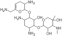 Sisomicin molecular structure (CAS 32385-11-8)