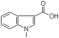 1-Methylindole-3-carboxylic acid molecular structure (CAS 32387-21-6)