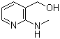 2-(Methylamino)pyridine-3-methanol molecular structure (CAS 32399-12-5)