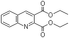 Diethyl 2,3-quinolinedicarboxylate  molecular structure (CAS 32413-08-4)