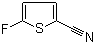 structure of CAS# 32415-91-1, 5-Fluorothiophene-2-carbonitrile;2-Cyano-5-fluorothiophene; 5-Cyano-2-fluorothiophene; 5-Fluorothiophen-2-carbonitrile