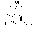 3,5-Diamino-2,4,6-trimethylbenzenesulfonic acid molecular structure (CAS 32432-55-6)
