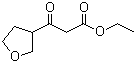 Ethyl 3-(tetrahydrofuran-3-yl)-3-oxopropanoate molecular structure (CAS 324570-25-4)