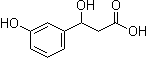 3-(3-羟基苯基)-3-羟基丙酸分子结构 (CAS 3247-75-4)