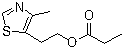 2-(4-Methyl-1,3-thiazol-2-yl)ethyl propanoate molecular structure (CAS 324742-96-3)
