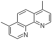 4,7-二甲基-1,10-菲咯啉分子结构 (CAS 3248-05-3)
