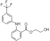 beta-羟基乙基氟灭酸酯分子结构 (CAS 32508-98-8)