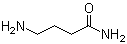 4-Aminobutanamide molecular structure (CAS 3251-08-9)