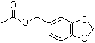 Piperonyl acetate molecular structure (CAS 326-61-4)