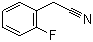 structure of CAS# 326-62-5, 2-Fluorophenylacetonitrile;2-Fluorobenzyl cyanide