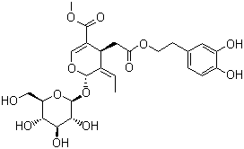Oleuropein molecular structure (CAS 32619-42-4)