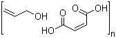 2-Butenedioic acid polymer with 2-propen-1-ol molecular structure (CAS 32630-48-1)