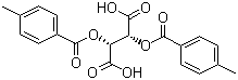 (+)-Di-1,4-toluoyl-D-tartaric acid molecular structure (CAS 32634-68-7)