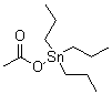 结构式 CAS# 3267-78-5, 乙酰氧基三丙基锡烷