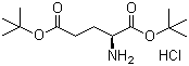 structure of CAS# 32677-01-3, L-Glutamic acid di-tert-butyl ester hydrochloride