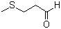 3-甲硫基丙醛分子结构 (CAS 3268-49-3)
