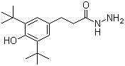 结构式 CAS# 32687-77-7, 3-(3,5-二叔丁基-4-羟基苯基)丙酰肼