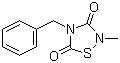 4-Benzyl-2-methyl-[1,2,4]thiadiazolidine-3,5-dione molecular structure (CAS 327036-89-5)