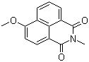 6-甲氧基-2-甲基-1H-苯并[de]异喹啉-1,3(2H)-二酮分子结构 (CAS 3271-05-4)