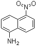 structure of CAS# 3272-91-1, 5-Nitro-1-naphthalenamine;5-Nitro-1-naphthylamine; 5-Nitro-alpha-naphthylamine; NSC 5522
