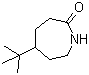 结构式 CAS# 32741-89-2, 4-叔丁基己内酰胺