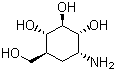 6-氨基-4-(羟甲基)-4-环己基-[4H,5H]-1,2,3-三醇分子结构 (CAS 32780-32-8)