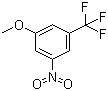 3-Methoxy-5-nitrobenzotrifluoride molecular structure (CAS 328-79-0)