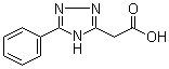 structure of CAS# 328084-14-6, (5-Phenyl-4H-1,2,4-triazol-3-yl)acetic acid;(3-Phenyl-1H-1,2,4-triazol-5-yl)acetic acid